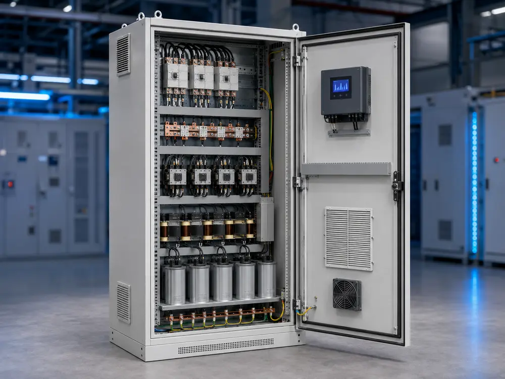 LV Capacitor Banks — representative product assembly